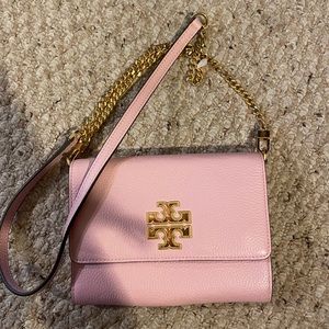Pink tory Burch cross body!